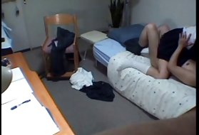 Азийн охин оюутны өрөө voyeur секс-азийн секс