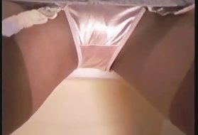 Татаж авах порно big boobs салбар нь garter бүс торго торго